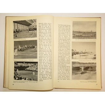 Voimakkaasti kuvitettu kirja Sport Und Staat, 1937. Espenlaub militaria